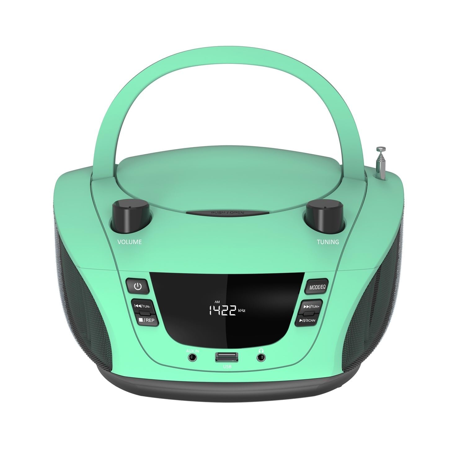 Amazon.co.jp: LONPOO ステレオ CDプレーヤー bluetooth対応 FMラジオ